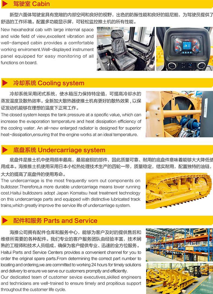 Power shift crawler bulldozer (8)